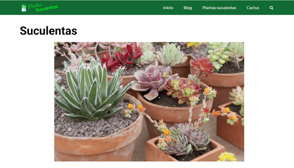 Páginas de Jardinería
