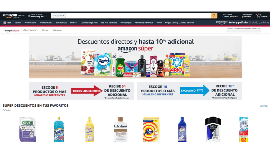 Amazon Super Mexico