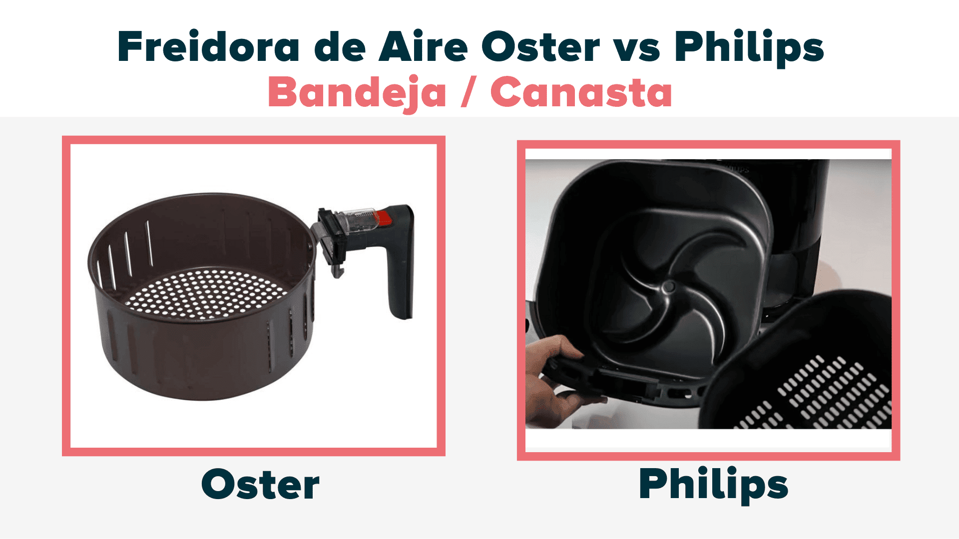 Freidora De Aire Oster Vs Philips ¿Cuál Escoger?