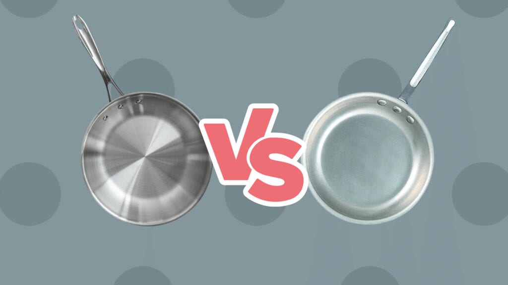 Sartenes de Acero Inoxidable o Aluminio